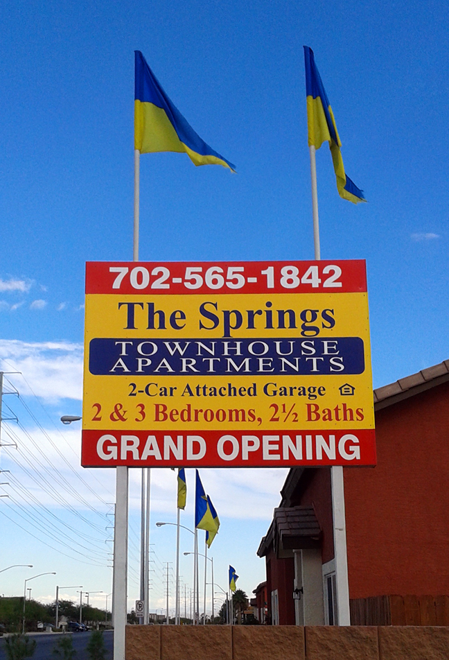 The Springs Onsite Sign